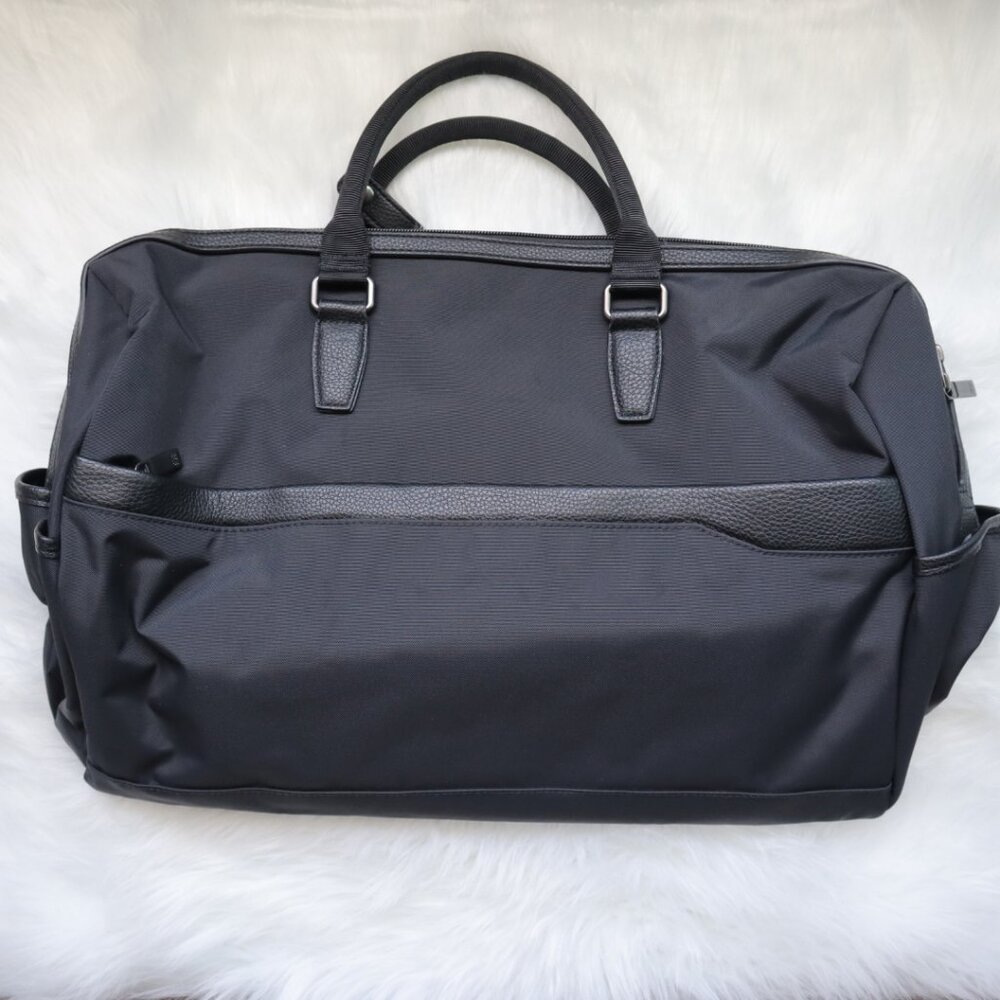 Open Story Signature Weekender Bag — Black